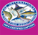 The International Game Fish Association Certified Captain Peter Rans